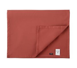 Дорожка на стол из хлопка терракотового цвета из коллекции Prairie, 45х150 см, Tkano, фото 