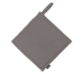 Прихватка из хлопка серого цвета из коллекции Essential, 22х22 см, Tkano, фото 