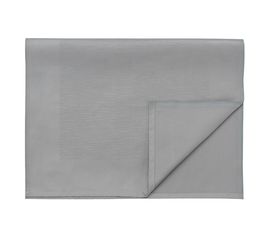 Дорожка на стол жаккардовая серого цвета из хлопка с вышивкой из коллекции Essential, 53х150 см, Tkano, фото 