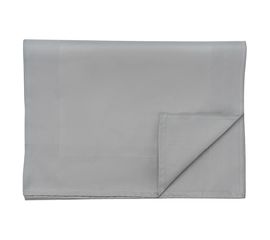 Дорожка на стол классическая серого цвета из хлопка из коллекции Essential, 53х150 см, Tkano, фото 