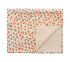 Дорожка на стол из хлопка с графичным принтом Ягоды Russian North, 45х150 см, Tkano, фото 