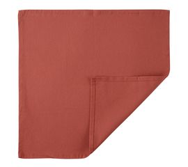 Салфетка сервировочная из хлопка терракотового цвета из коллекции Prairie, 45х45 см, Tkano, фото 