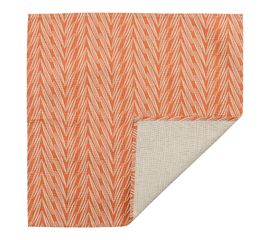 Салфетка сервировочная из хлопка с графичным принтом Колосья Russian North, 45х45 см, Tkano, фото 