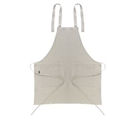 Фартук из умягченного льна бежевого цвета, 70х82 см, Tkano, фото 