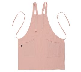 Фартук из умягченного льна розово-пудрового цвета из коллекции Essential, 82х70 см, Tkano, фото 