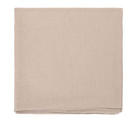 Скатерть из стираного льна бежевого цвета из коллекции Essential, 170х170 см, Tkano, фото 