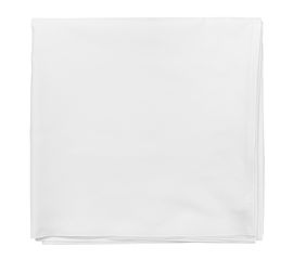 Скатерть классическая белого цвета из хлопка из коллекции Essential, 180х180 см, Tkano, фото 