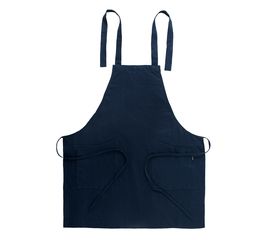 Фартук из умягченного льна темно-синего цвета Essential, 70х82 см, Tkano, фото 