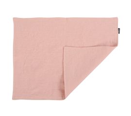 Салфетка под приборы из умягченного льна розово-пудрового цвета из коллекции Essential, 35х45 см, Tkano, фото 