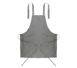 Фартук из умягченного льна серого цвета Essential, 70х82 см, Tkano, фото 