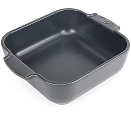 Форма для запекания квадратная SLATE 1,1 л, 21 см, серый, Peugeot, фото 