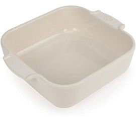 Форма для запекания квадратная ECRU 1,1 л, 21 см, слоновая кость, Peugeot, фото 