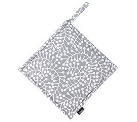 Прихватка серого цвета с принтом Спелая Смородина из коллекции Scandinavian touch, 22х22 см, Tkano, фото 