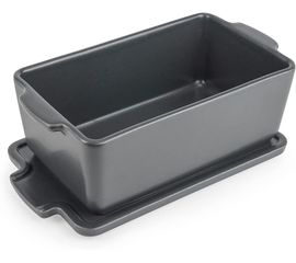 Форма для запекания с крышкой SLATE 650 мл, 20 х 11 см, серый, Peugeot, фото 