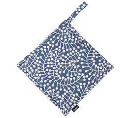 Прихватка темно-синего цвета с принтом Спелая Смородина из коллекции Scandinavian touch, 22х22 см, Tkano, фото 