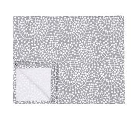 Дорожка на стол серого цвета с принтом Спелая Смородина из коллекции Scandinavian touch, 45х150 см, Tkano, фото 