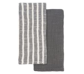 Набор из двух базовых муслиновых полотенец из коллекции Essential, 50х70 см, Tkano, фото 