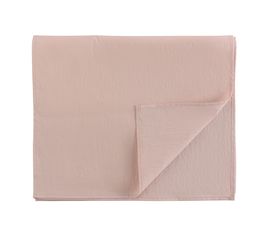 Дорожка на стол из умягченного льна с декоративной обработкой цвета пыльной розы Essential, 45х150, Tkano, фото 