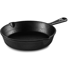 Сковорода круглая 16,5 см, черная, чугун, Lodge, Диаметр сковороды, см: 16.5, фото 