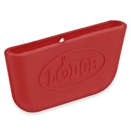Накладка на ручку, прямоугольная, размер: 12 х 7 х 2 см, материал: силикон, цвет: красный, ASPHH41, LODGE, США, фото 