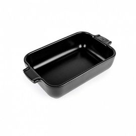 Форма для запекания прямоугольная SATIN BLACK 0,85л, 22х12см , черный, Peugeot, фото 
