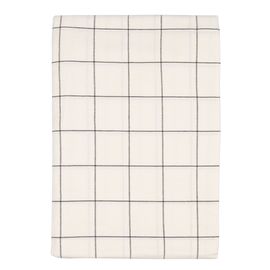Скатерть из хлопка белого цвета в клетку из коллекции Essential, 170х250 см, Tkano, фото 