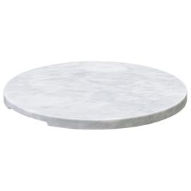 Блюдо сервировочное Marm, d 30 см, белый мрамор, Liberty Jones, фото 
