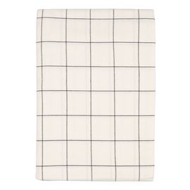 Скатерть из хлопка белого цвета в клетку из коллекции Essential, 170х170 см, Tkano, фото 