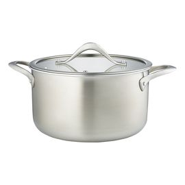 Кастрюля с крышкой 3Ply Etalon, d 24 см, 6 л, Liberty Jones, фото 