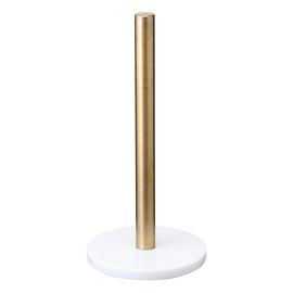 Держатель для бумажных полотенец Marm, 31,5 см, белый/золотистый., Liberty Jones, фото 