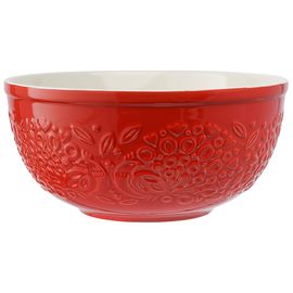 Миска для смешивания Birds of Paradise, 4,2 л, красная, Liberty Jones, фото 