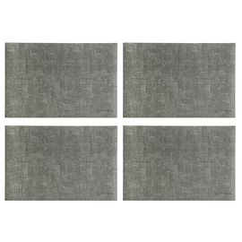 Набор из 4-х сервировочных салфеток Leanera, 30х45 см, серые, Liberty Jones, фото 