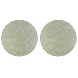 Набор из 2-х сервировочных салфеток Leanera, d 35 см, мятные, Liberty Jones, фото 