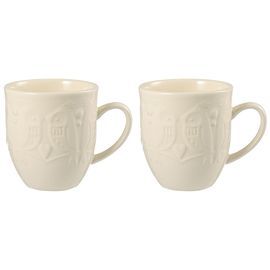 Набор кружек Birds of Paradise, 500 мл, кремовые, 2 шт., Liberty Jones, фото 