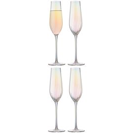 Набор бокалов для шампанского Gemma Opal, 225 мл, 4 шт., Liberty Jones, фото 