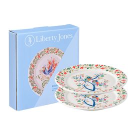 Набор тарелок Love Birds из коллекции Birds of Paradise в подарочной упаковке, d 18 см, 2 шт., Liberty Jones, фото 
