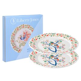 Набор тарелок Love Birds из коллекции Birds of Paradise в подарочной упаковке, d 28 см, 2 шт., Liberty Jones, фото 
