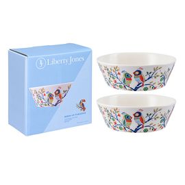 Набор салатников Love Birds из коллекции Birds of Paradise в подарочной упаковке,  350 мл, 2 шт., Liberty Jones, фото 