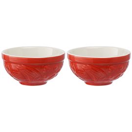 Набор пиал Birds of Paradise, 190 мл, красные, 2 шт., Liberty Jones, фото 