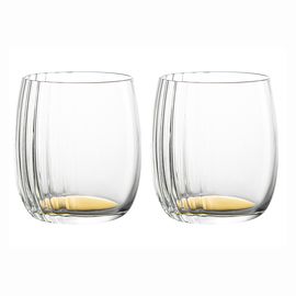 Набор стопок Alice в подарочной упаковке, 70 мл, золотистые, 2 шт., Liberty Jones, фото 