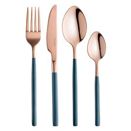 Набор столовых приборов Duality, розовое золото, 16 пред., Liberty Jones, фото 