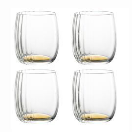 Набор стопок Alice, 70 мл, золотистые, 4 шт., Liberty Jones, фото 