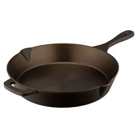 Сковорода чугунная Brasen с масляной полировкой, d 30 см, Liberty Jones, фото 