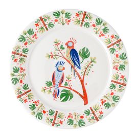 Тарелка Parrot из коллекции Birds of Paradise, d 21 см, Liberty Jones, фото 