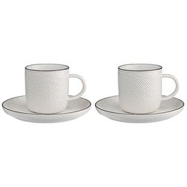 Набор чайных пар Contour, 250 мл, 2 шт., Liberty Jones, фото 