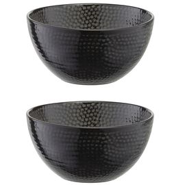 Набор чаш Dots, 800 мл, черные, 2 шт., Liberty Jones, фото 