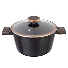 Кастрюля со стеклянной крышкой для индукционных плит Noblesse 4,8 л, 24 см, Neoflam, фото 