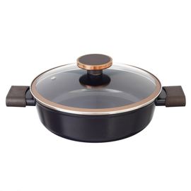 Жаровня со стеклянной крышкой для индукционных плит Noblesse 2,7 л, 24 см, Neoflam, фото 