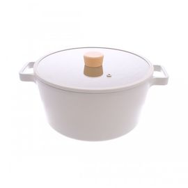 Кастрюля со стеклянной крышкой для индукционных плит Fika 5,4 л, 26 см, Neoflam, фото 