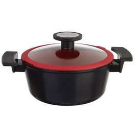 Кастрюля со стеклянной крышкой для индукционных плит De Chef 2,2 л, 20 см,  Neoflam, фото 